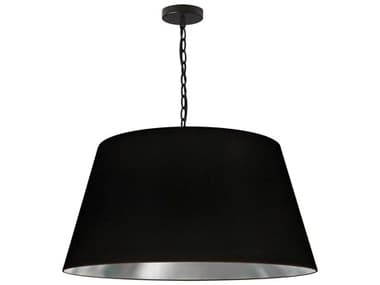 Dainolite Brynn 1-Light Black Silver Pendant DNBRYLBK697