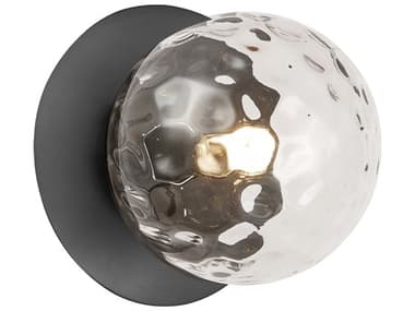 Dainolite Burlat 1-Light Matte Black Wall Sconce DNBUR51WMBCL