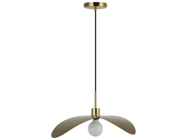 Dainolite Christobel 1-Light Aged Brass Pendant DNCBL201PAGB