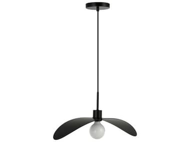 Dainolite Christobel 1-Light Matte Black Pendant DNCBL201PMB