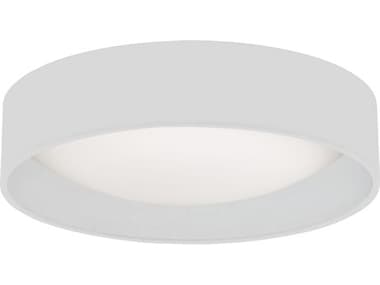 Dainolite Corinne 1-Light White Drum Flush Mount DNCFLD1114790