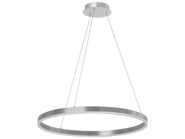 Dainolite Circulo 1-Light Silver Round Pendant DNCIR2434C5CCTSV