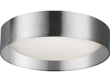 Dainolite Carmen 1-Light Polished Chrome Round Flush Mount DNCMN1114LEDFHPC
