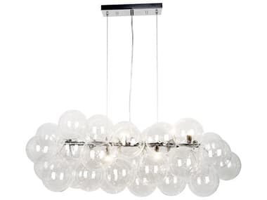 Dainolite Comet 10-Light Polished Chrome Globe Island Pendant DNCMT418HPCLRPC
