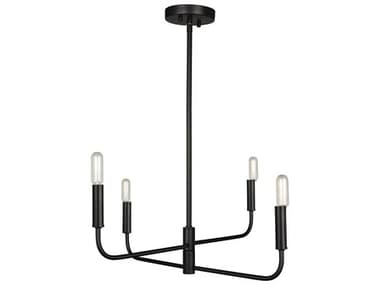 Dainolite Catalina 4-Light Matte Black Chandelier DNCNA244CMB
