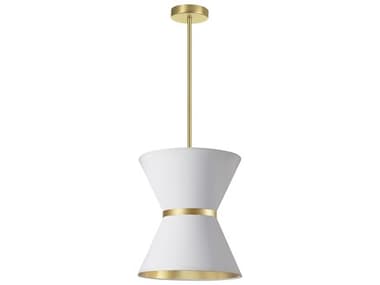 Dainolite Caterine 1-Light Aged Brass Mini Pendant DNCTN121PAGB692