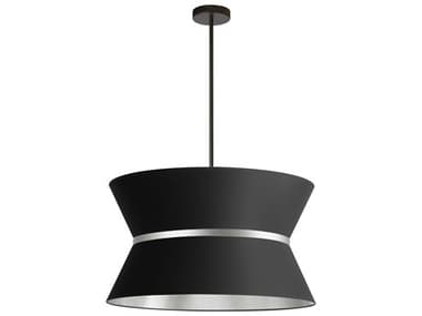 Dainolite Caterine 4-Light Matte Black Silver Pendant DNCTN244CMB697