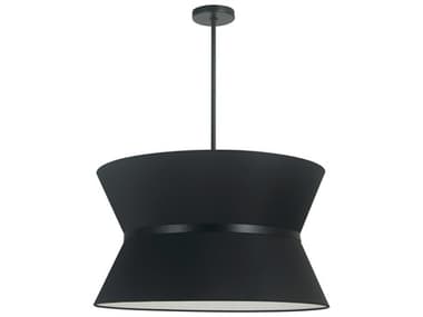 Dainolite Caterine 4-Light Matte Black Pendant DNCTN244CMB797