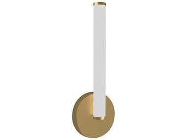 Dainolite Corvette 1-Light Aged Brass Wall Sconce DNCVT148LEDWAGB