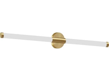 Dainolite Corvette 1-Light Aged Brass Wall Sconce DNCVT3620LEDWAGB