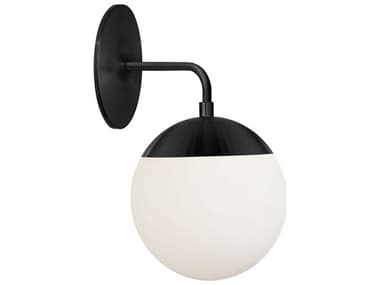 Dainolite Dayana 1-Light Matte Black Wall Sconce DNDAY141WMB
