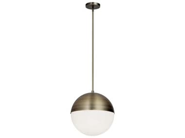 Dainolite Dayana 3-Light Antique Brass Globe Mini Pendant DNDAY143PAB