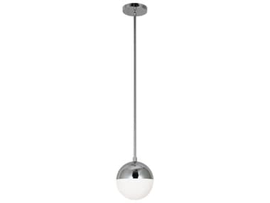 Dainolite Dayana 1-Light Polished Chrome Globe Mini Pendant DNDAY71PPC
