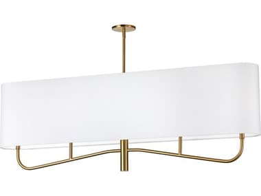 Dainolite Eleanor 4-Light Aged Brass Island Pendant DNELN544HCAGB790