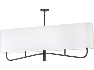 Dainolite Eleanor 4-Light Matte Black Island Pendant DNELN544HCMB790
