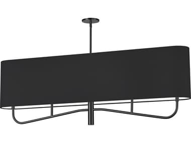 Dainolite Eleanor 4-Light Matte Black Island Pendant DNELN544HCMB797