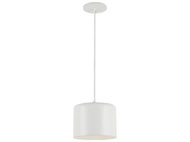 Dainolite Emilia 1-Light Matte White Dome Mini Pendant DNEMI81PMW