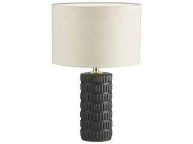 Dainolite Felicity Beige Matte Black Table Lamp DNFTY181TMBBG