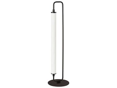 Dainolite Freya Matte Black White Acrylic Buffet Lamp DNFYA2620LEDTMB