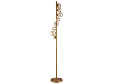 Dainolite Glasgow Vintage Bronze Champagne Floor Lamp DNGLA638FVB