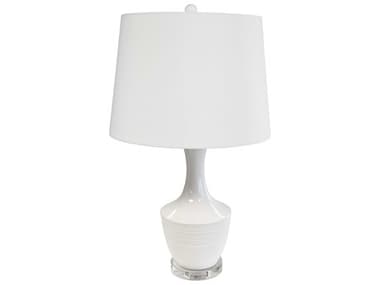 Dainolite Goliath White Fabric Buffet Lamp DNGOL271TWH