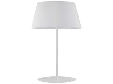 Dainolite Gretchen Matte White Fabric Buffet Lamp DNGTCR281TMWWH