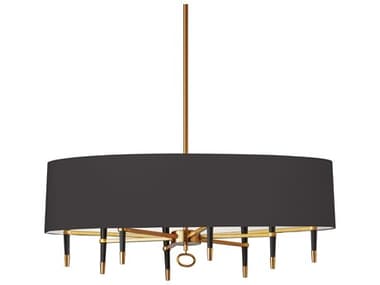 Dainolite Langford 8-Light Vintage Bronze Black Island Pendant DNLAN408HCVBBK