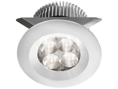 Dainolite 1-Light White Silver Round Recessed Light DNMPLED8WH