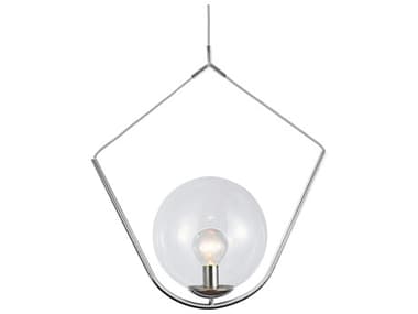Dainolite Orion 1-Light Polished Chrome Globe Geometric Pendant DNORN241PPC