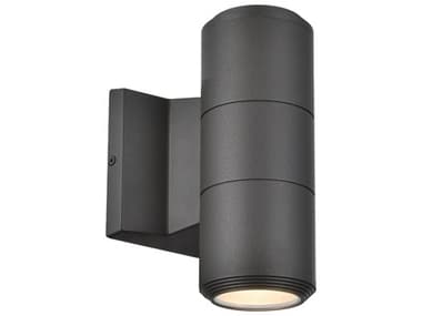 Dainolite Oslo 2-Light Outdoor Wall Light DNOSL2WMB