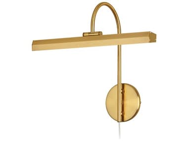 Dainolite Display Exhibit 2-Light Aged Brass Picture Light DNPIC12016LEDAGB