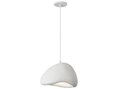 Dainolite Pilar 1-Light White Pendant DNPLR151PMW