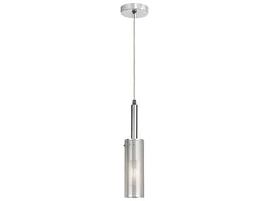 Dainolite Percy 1-Light Polished Chrome Cylinder Mini Pendant DNPRYMMPC