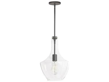 Dainolite Petalite 1-Light Matte Black Mini Pendant DNPTL101PMB
