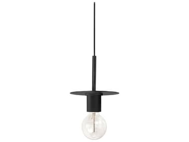 Dainolite Roswell 1-Light Matte Black Mini Pendant DNRSW61PMB