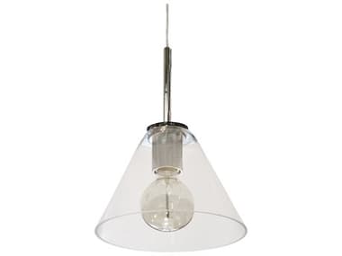 Dainolite Roswell 1-Light Polished Chrome Mini Pendant DNRSW91PPCCLR