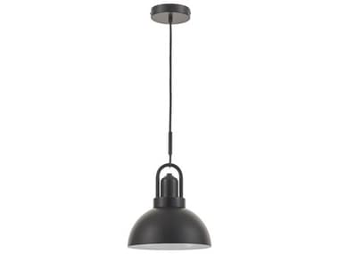 Dainolite Reveka 1-Light Matte Black Mini Pendant DNRVK101PMB