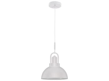 Dainolite Reveka 1-Light Matte White Mini Pendant DNRVK101PMW