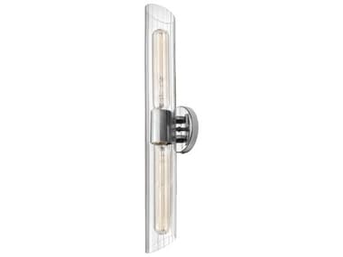 Dainolite Samantha 2-Light Polished Chrome Vanity Light DNSAM252WPC