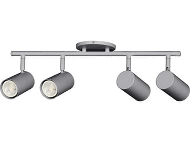 Dainolite Taylor 4-Light Satin Chrome Cylinder Track & Rail Light DNTAY254SFSC