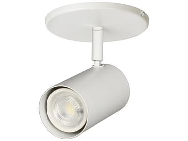 Dainolite Taylor 1-Light Matte White Cylinder Track & Rail Light DNTAY51SFMW
