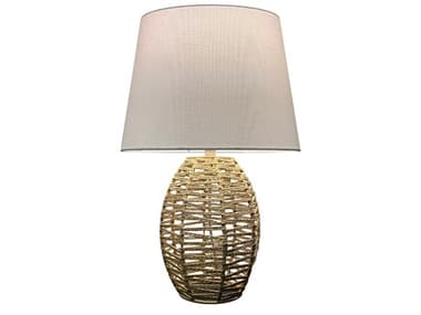 Dainolite Tillie Natural Beige Brown Table Lamp DNTIL191TNAT