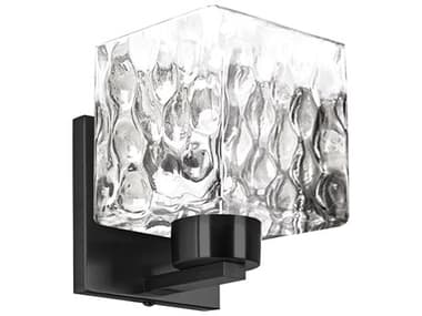 Dainolite Veda 1-Light Matte Black Wall Sconce DNVED51WMBCLR