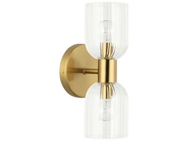 Dainolite Vienna 2-Light Aged Brass Wall Sconce DNVIE102WAGB
