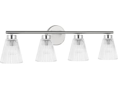 Dainolite Vienna 4-Light Polished Chrome Vanity Light DNVIE304WPC