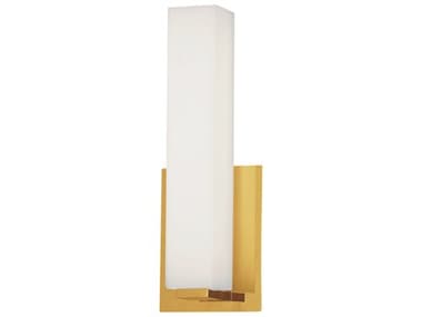 Dainolite Vonte 1-Light Aged Brass Wall Sconce DNVLD17210AGB