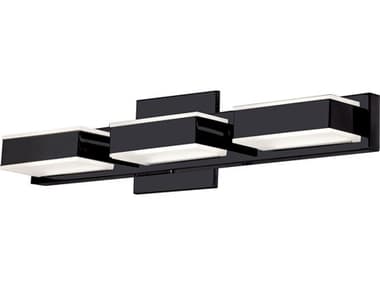 Dainolite Viola 3-Light Matte Black Vanity Light DNVLD2153WMB