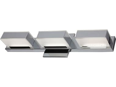 Dainolite Viola 3-Light Polished Chrome Vanity Light DNVLD2153WPC