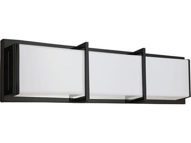 Dainolite Winston 1-Light Matte Black Vanity Light DNVLD411MB