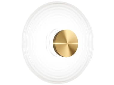 Dainolite Windfeild 1-Light Aged Brass Wall Sconce DNWFD1812LEDWAGBWH